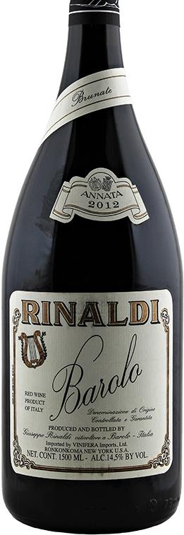 2012 Giuseppe Rinaldi Barolo Brunate 1.5 L Rare Wine Co